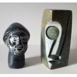 Vintage V. Rangisse Shona Stone Carvings African Art Plus 1 other