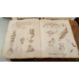 Antique 1655 Drawings Signed Edward Knotts Possibly A Jesuit Priest