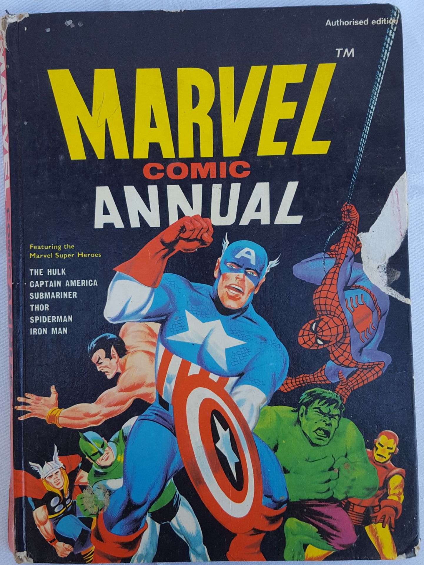 Vintage Retro 5 Assorted Comic Annuals Includes Marvel, Mattell & Walt Disney - Bild 2 aus 6