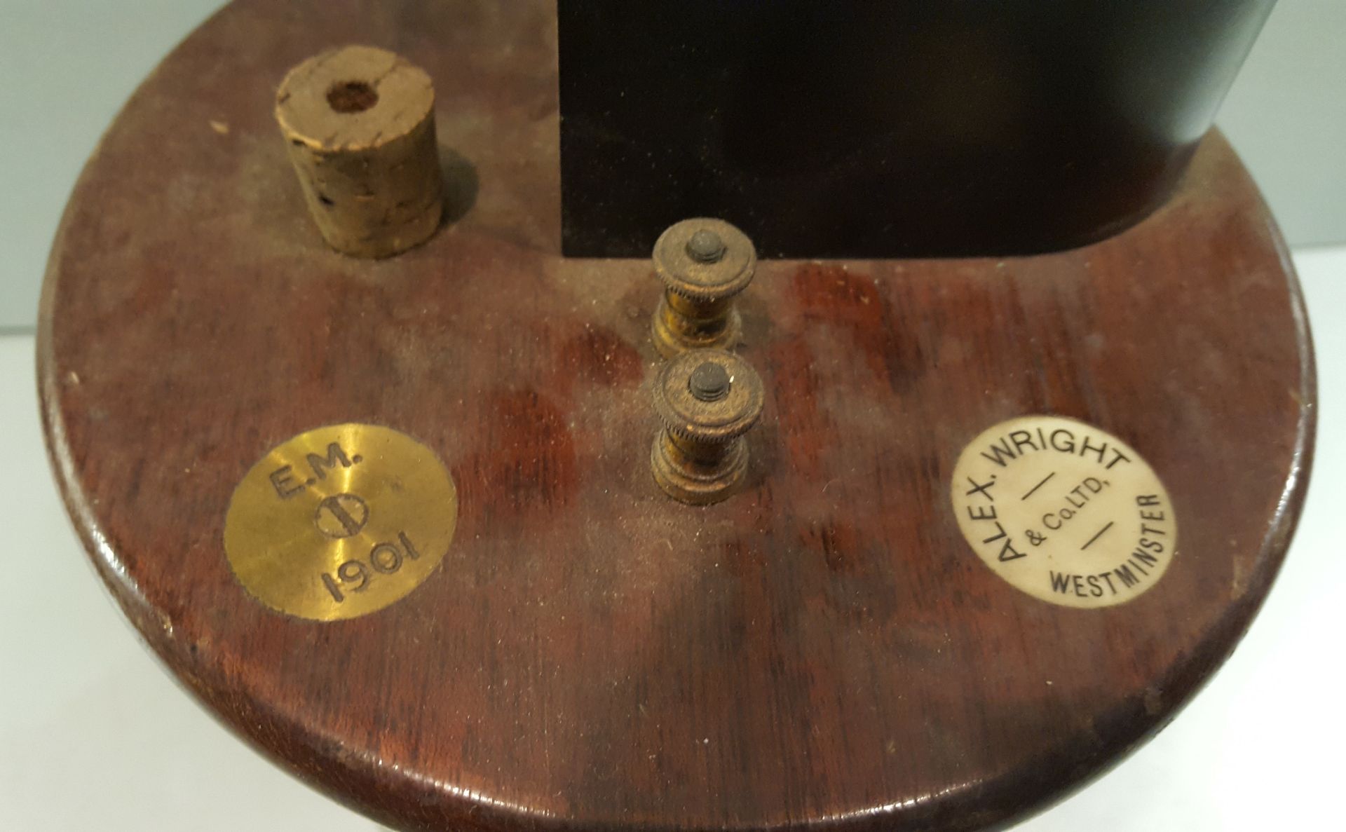 Antique Vintage Scientific Instrument, Roland Wild Calorimeter Alex Wright & Co. Westminster c1901 - Image 2 of 4