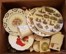 Vintage Retro Box China Includes Wedgwood Royal Doulton Collectable Bells NO RESERVE