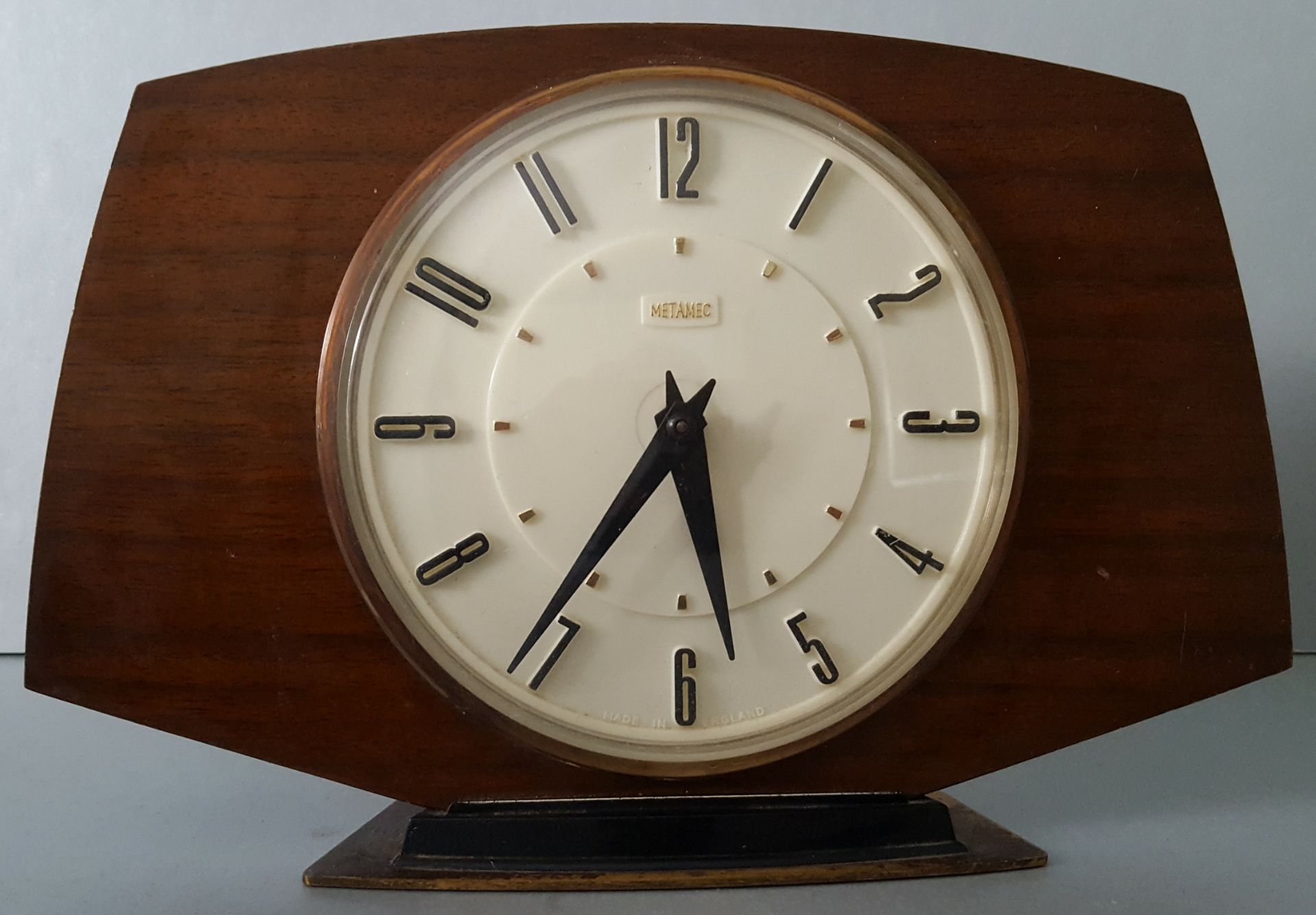 Vintage Retro Metamec Mantle Clock & Smiths Mantle Clock - Bild 2 aus 3