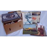 Vintage Retro Box of 100 Records Mostly Country & Western NO RESERVE