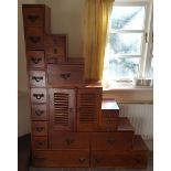 Vintage Retro Pidgeon Hole Style Storage Unit