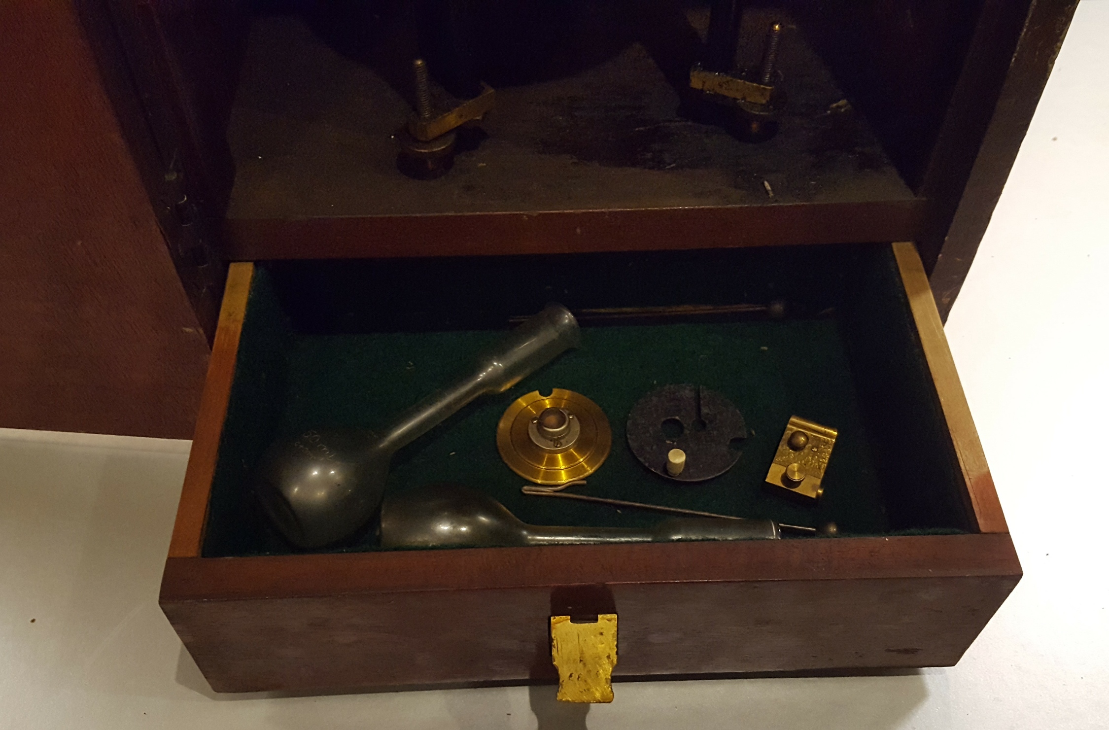 Antique Vintage Early 20th Century Scientific Equipment. Redwood Viscometer No. 4864 In Wooden Case - Image 5 of 6