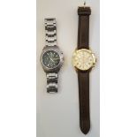 Vintage Wrist Watches 1 x Royal Marine Commando & 1 x Lest We Forget WWI Rememberance Watch