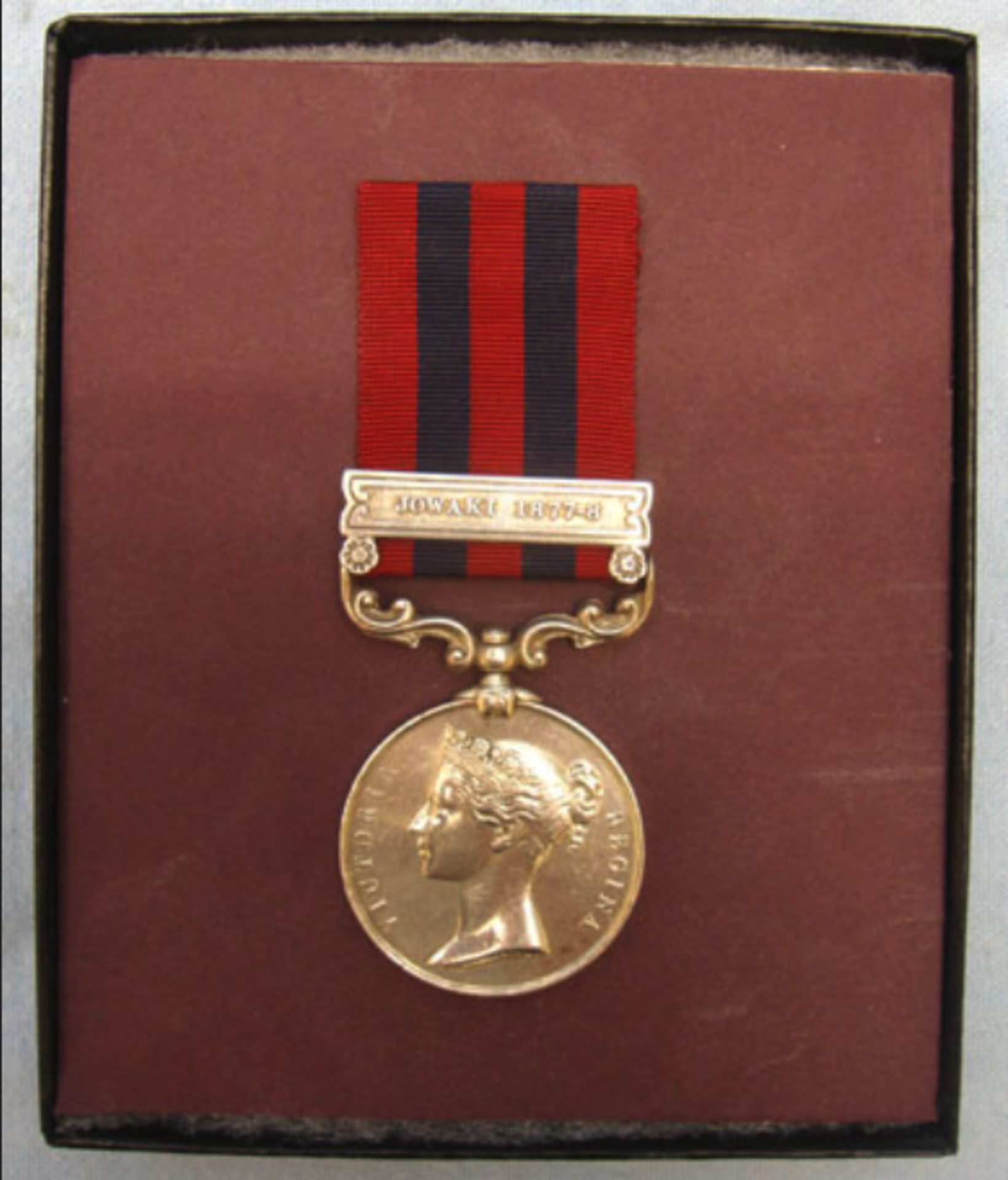 India General Service Medal With Jowaki 1877-8 Clasp To Nicholas Roads - Bild 3 aus 3