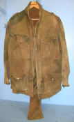 Original Very Early WW2 1942 Dated British Airborne Para Troops Camouflaged Denison Smock Size 1
