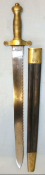 Swiss Model 1842-75 Sapper & Pioneer's Gladius Saw Back Short Sword / Side Arm