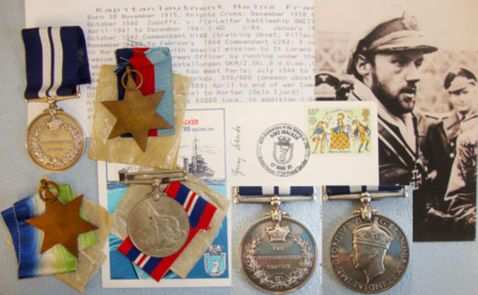 MINT, WW2 BRITISH NAVY BATTLE OF THE ATLANTIC HERO DSM 4 Medal Group To Able Seaman D/SSX 17613 - Bild 3 aus 3