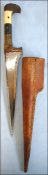 C1860 Victorian Era North West Frontier pesh-kabz / Khyber Armour Piercing Indian / Afghan Knife