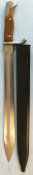 German Model 1898/05 G98 Mauser 'Butcher' Bayonet By Joint Makers Henckels & Anker-Werke