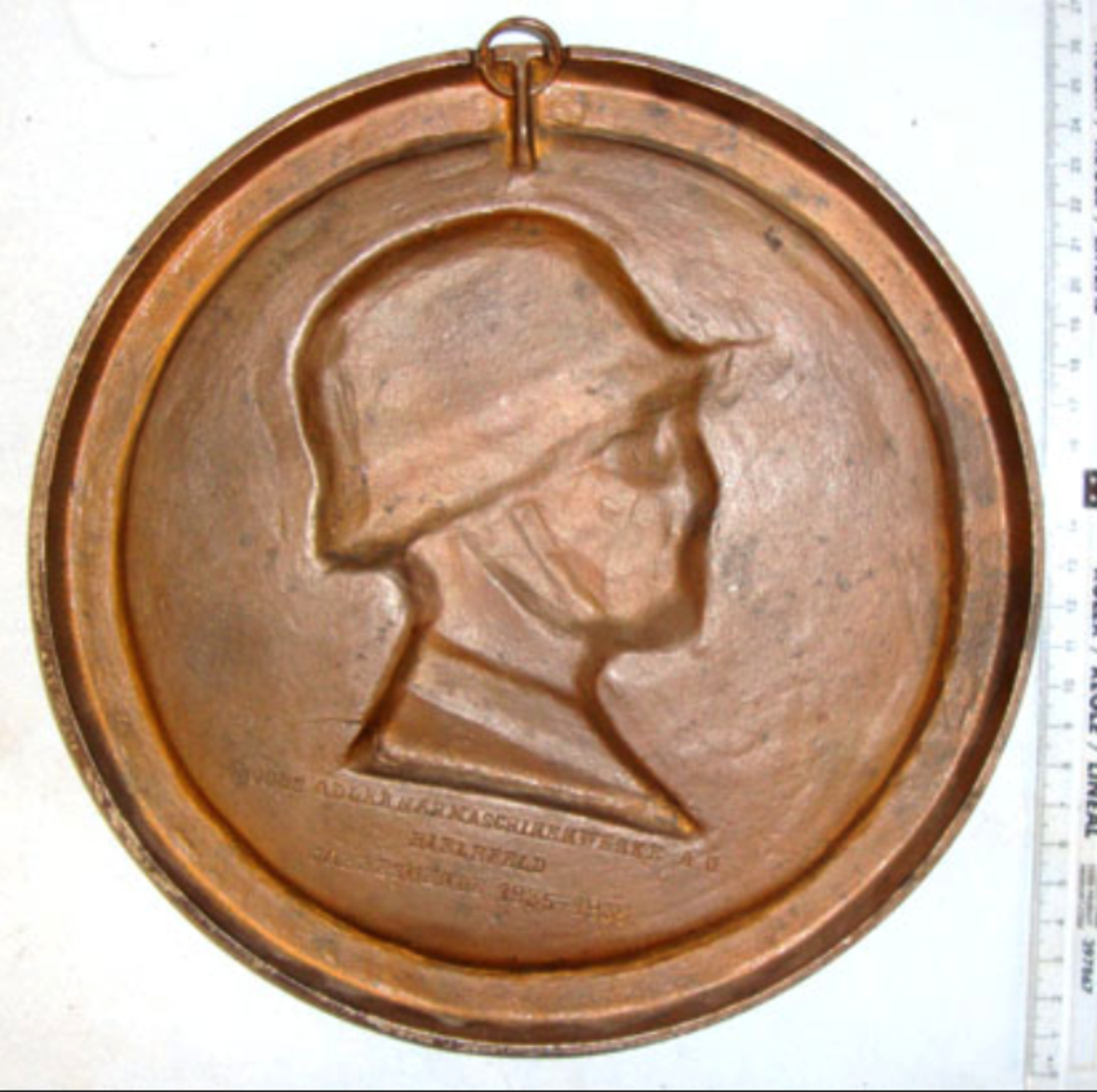 Original, Cast Bronze, Nazi Era 1935-1936 Dated Kochs Adlern A H Maschinen Werke Plaque - Image 3 of 3