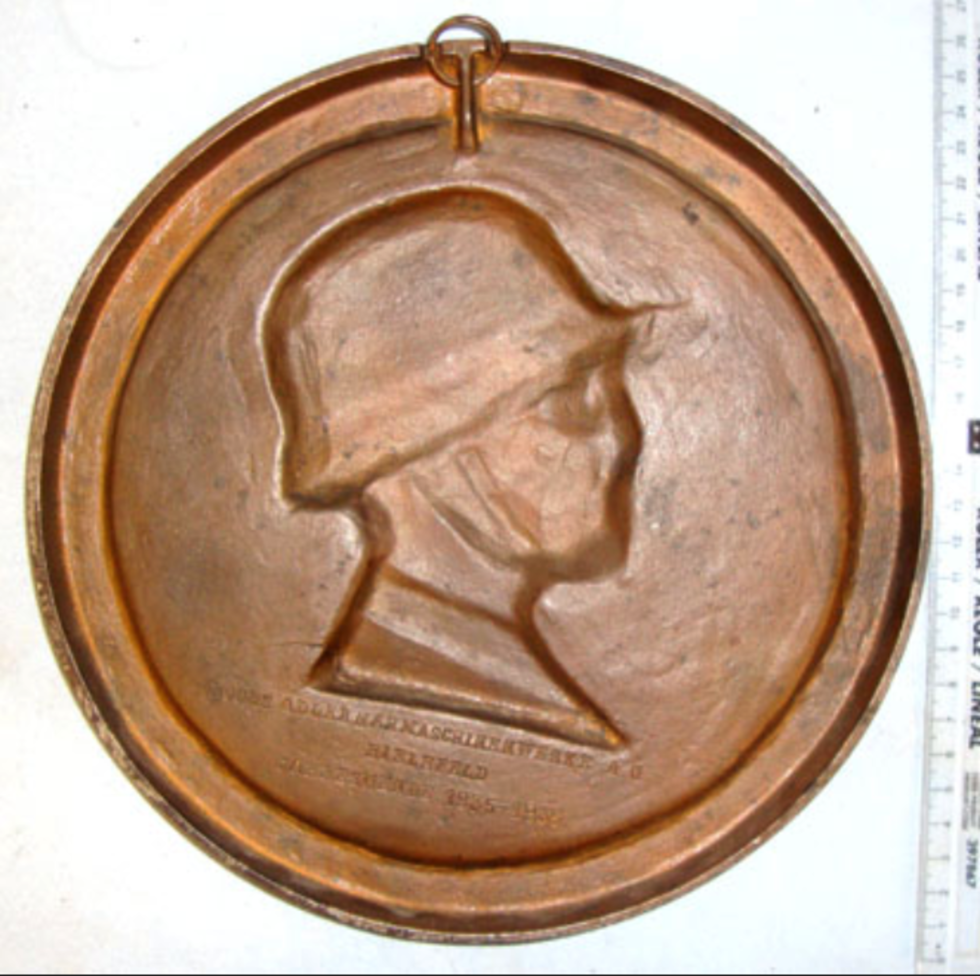 Original, Cast Bronze, Nazi Era 1935-1936 Dated Kochs Adlern A H Maschinen Werke Plaque - Bild 3 aus 3