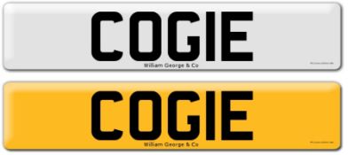 Registration on DVLA retention certificate, ready to transfer COG1E, This number plate /
