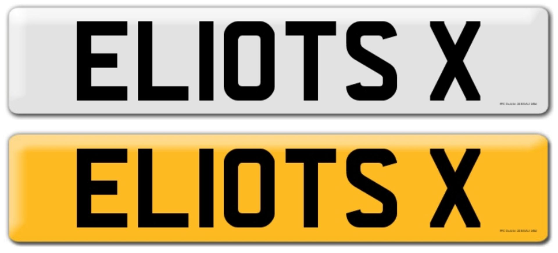 Registration on DVLA retention certificate, ready to transfer EL10TS X, This number plate /