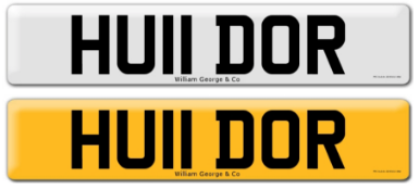 Registration on DVLA retention certificate, ready to transfer HU11 DOR, This number plate /