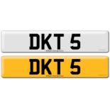 Registration on DVLA retention certificate, ready to transfer DKT 5 This number plate / registration