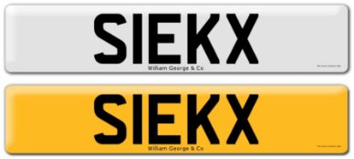 Registration on DVLA retention certificate, ready to transfer S1EKX, This number plate /