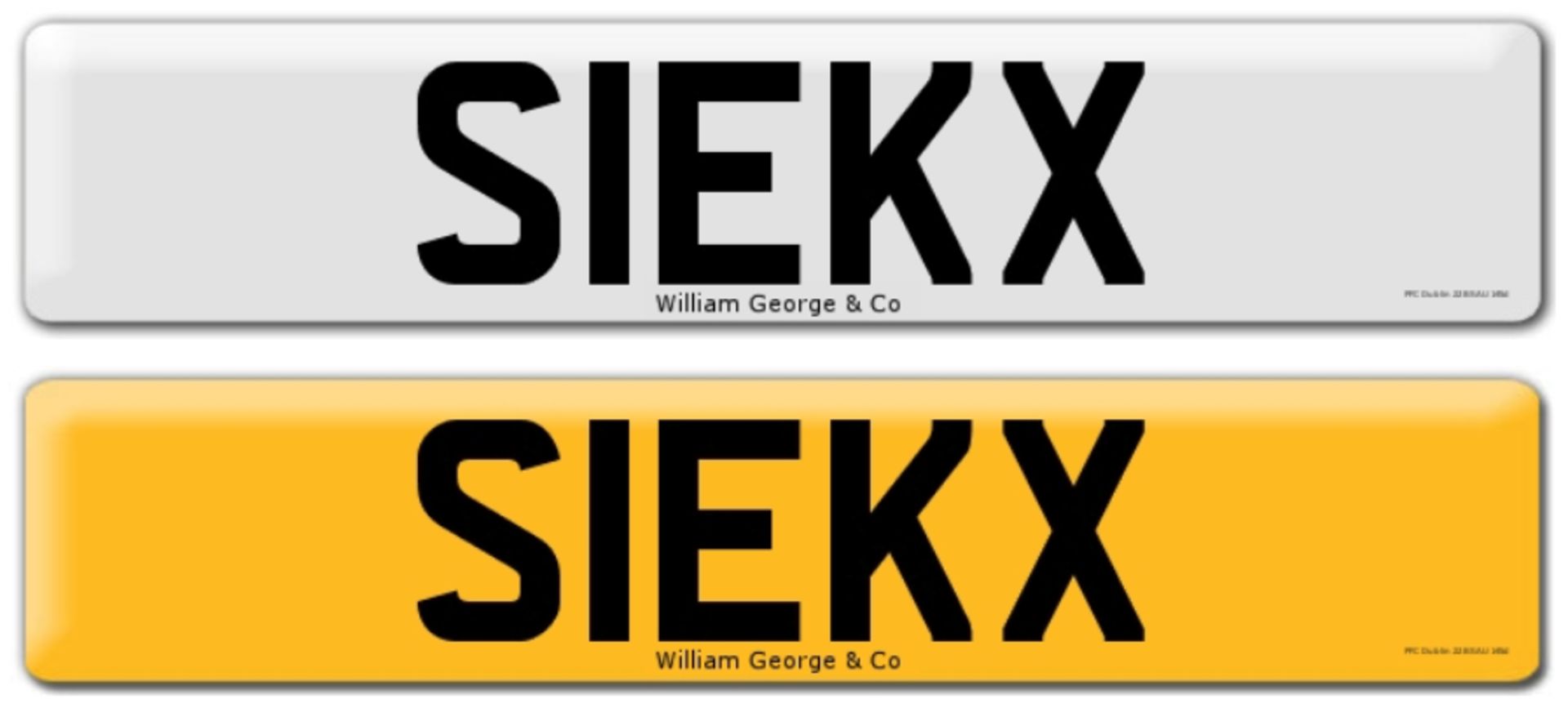 Registration on DVLA retention certificate, ready to transfer S1EKX, This number plate /