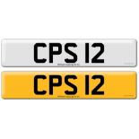 Registration on DVLA retention certificate, ready to transfer CPS 12 This number plate /