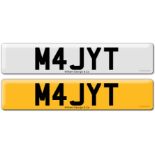 Registration on DVLA retention certificate, ready to transfer M4JYT This number plate / registration