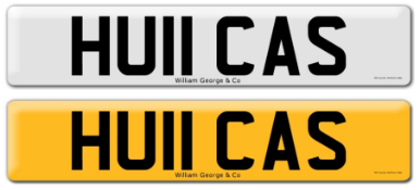 Registration on DVLA retention certificate, ready to transfer HU11 CAS, This number plate /
