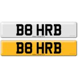 Registration on DVLA retention certificate, ready to transfer B8 HRB This number plate /