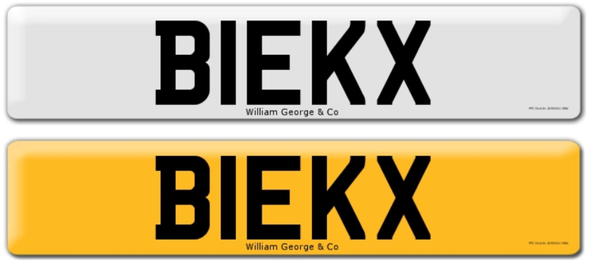 Registration on DVLA retention certificate, ready to transfer B1EKX, This number plate /