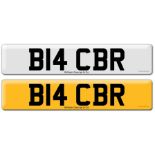 Registration on DVLA retention certificate, ready to transfer B14 CBR This number plate /