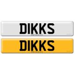 Registration on DVLA retention certificate, ready to transfer D1KKS This number plate / registration