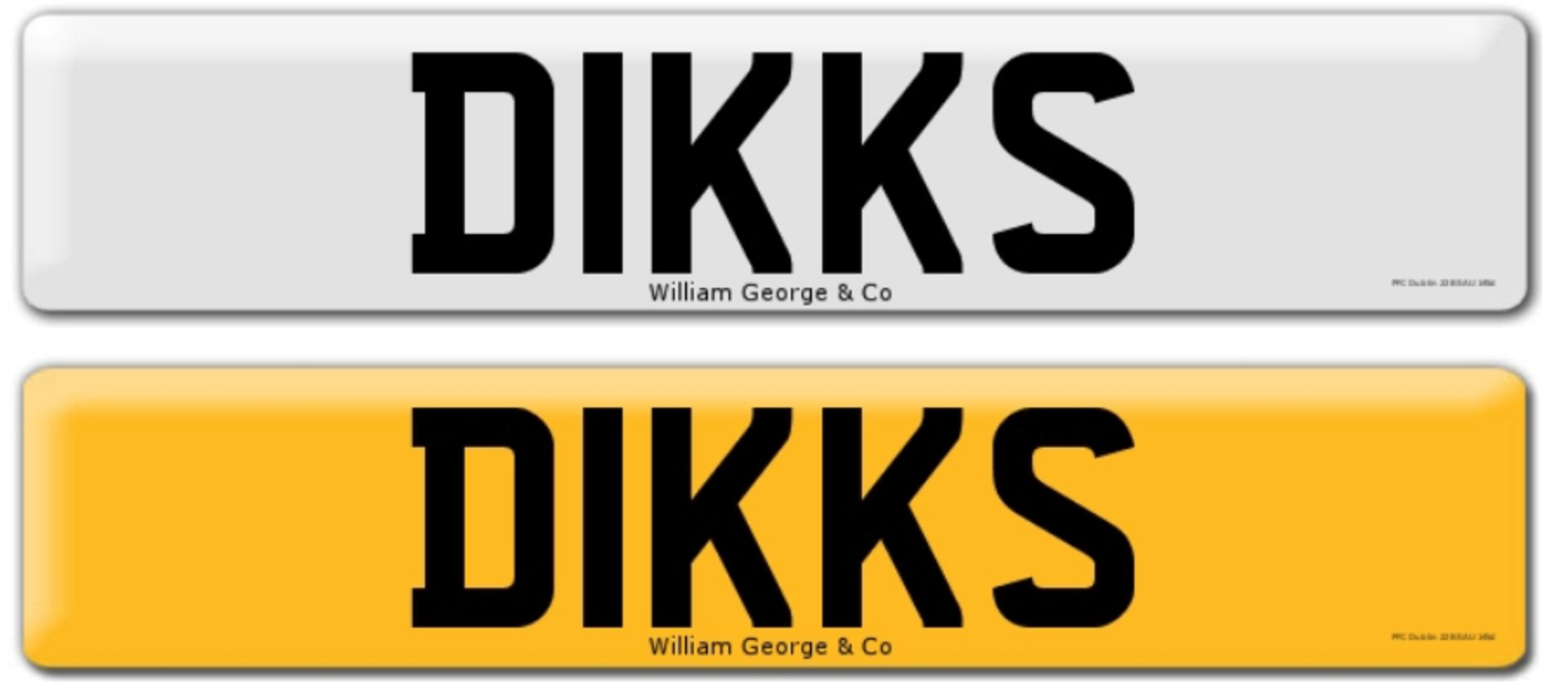 Registration on DVLA retention certificate, ready to transfer D1KKS This number plate / registration