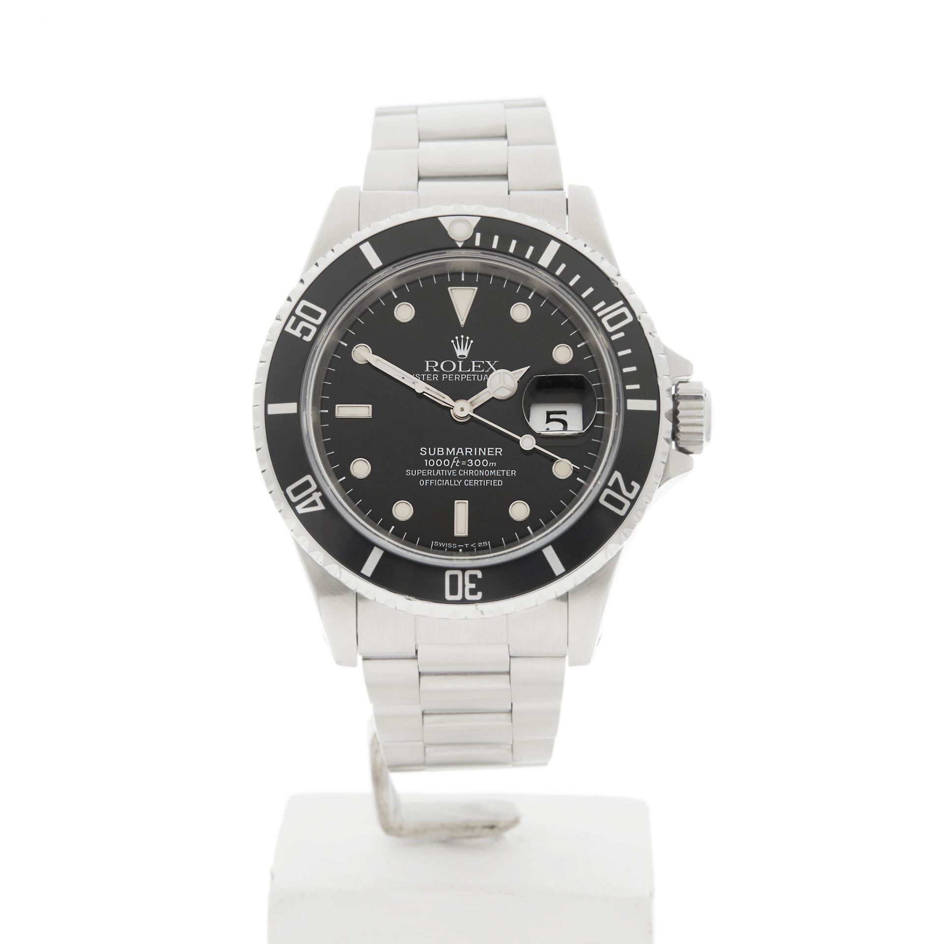 Rolex Submariner 40mm Stainless Steel - 16610 - Image 2 of 9