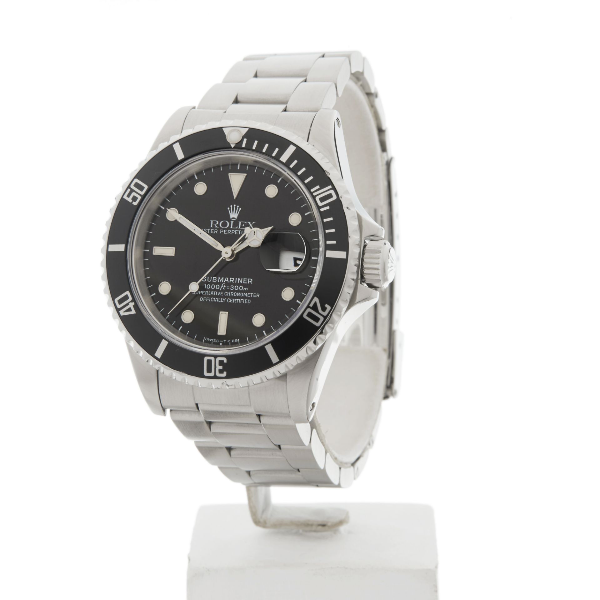 Rolex Submariner 40mm Stainless Steel - 16610 - Image 3 of 9