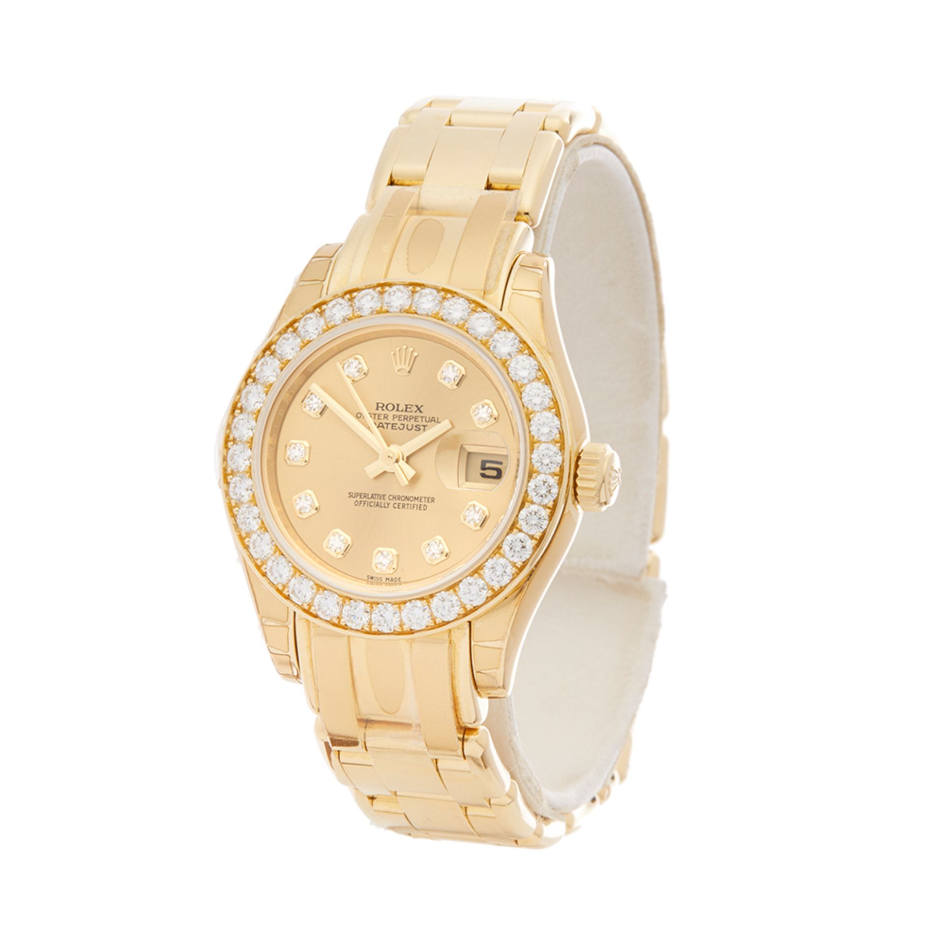 Rolex Pearlmaster 29mm 18k Yellow Gold - 80298 - Image 3 of 7