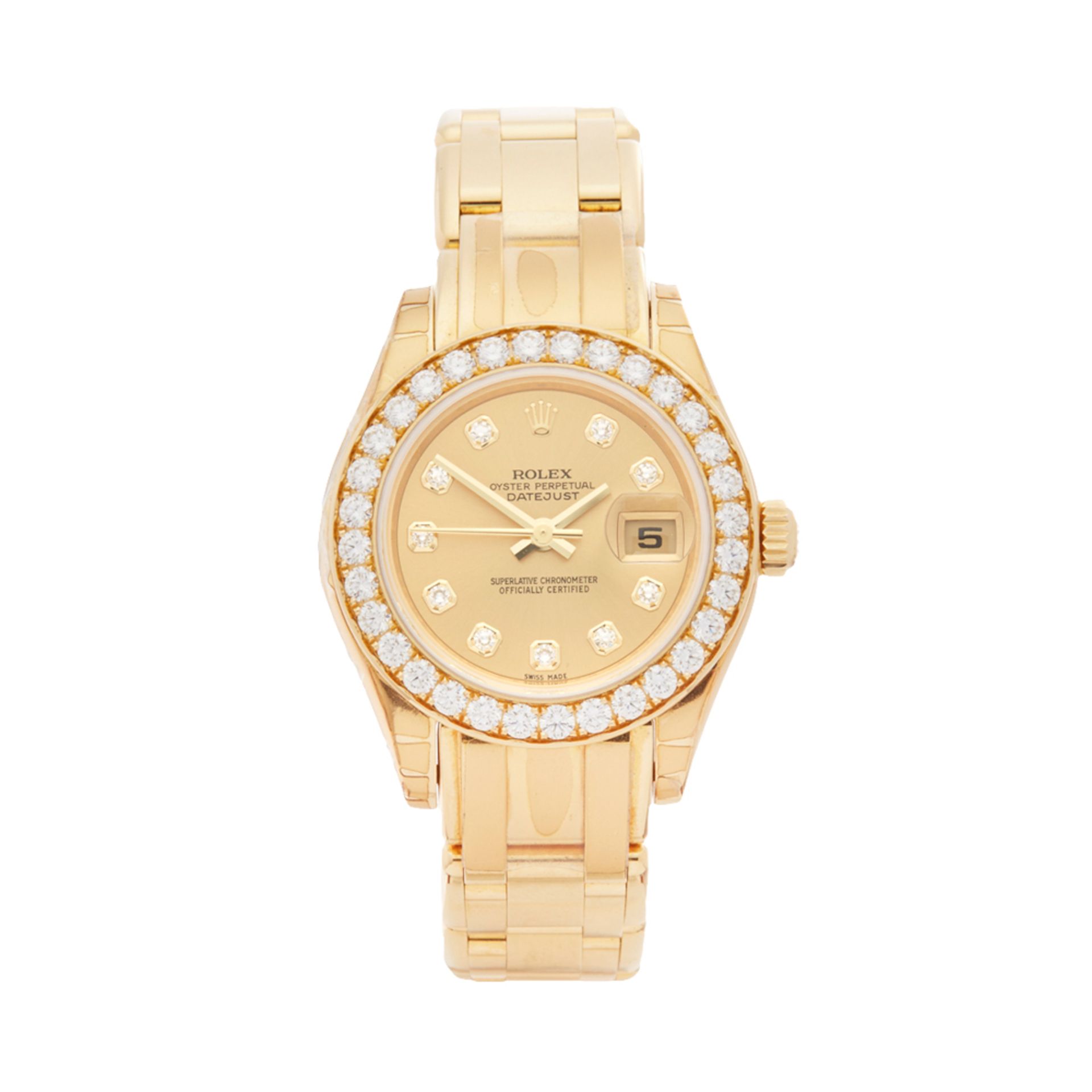 Rolex Pearlmaster 29mm 18k Yellow Gold - 80298 - Image 2 of 7