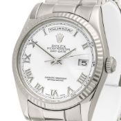 Rolex Day-Date 36mm 18k White Gold - 118239
