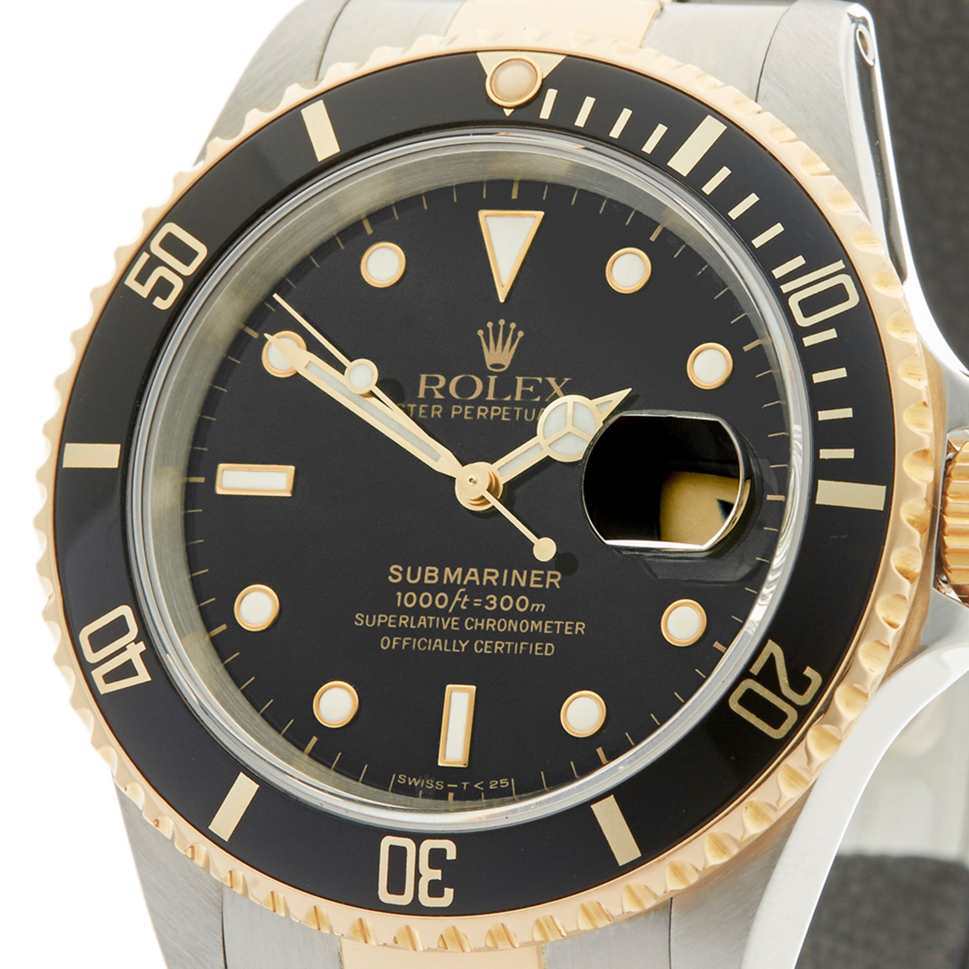 Rolex Submariner 40mm Stainless Steel & 18k Yellow Gold 16613