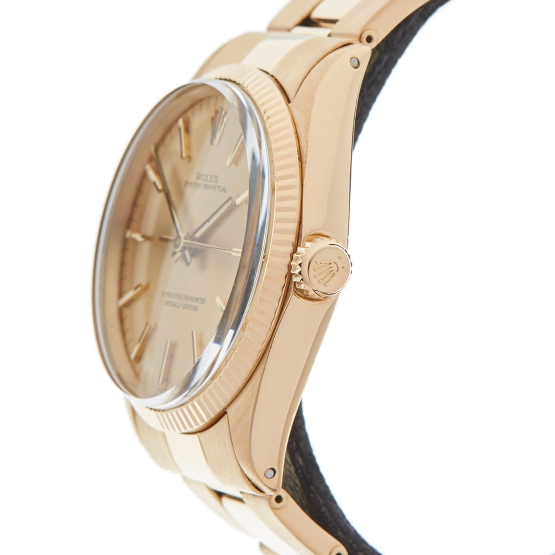 Rolex Oyster Perpetual 36mm 18k Yellow Gold - 1013 - Image 4 of 9