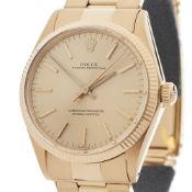 Rolex Oyster Perpetual 36mm 18k Yellow Gold - 1013