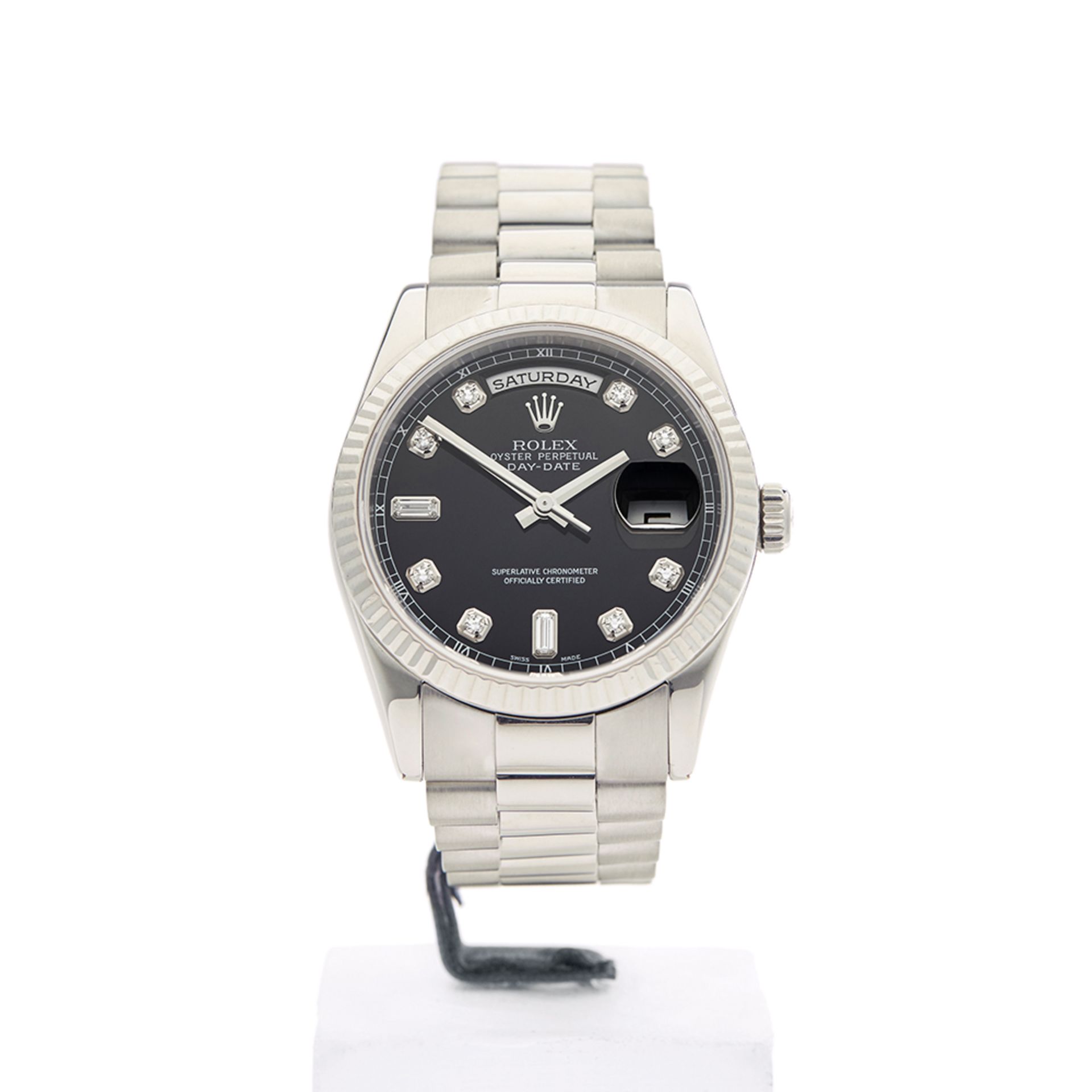 Rolex Day-Date 36mm 18k White Gold - 118239 - Image 2 of 9