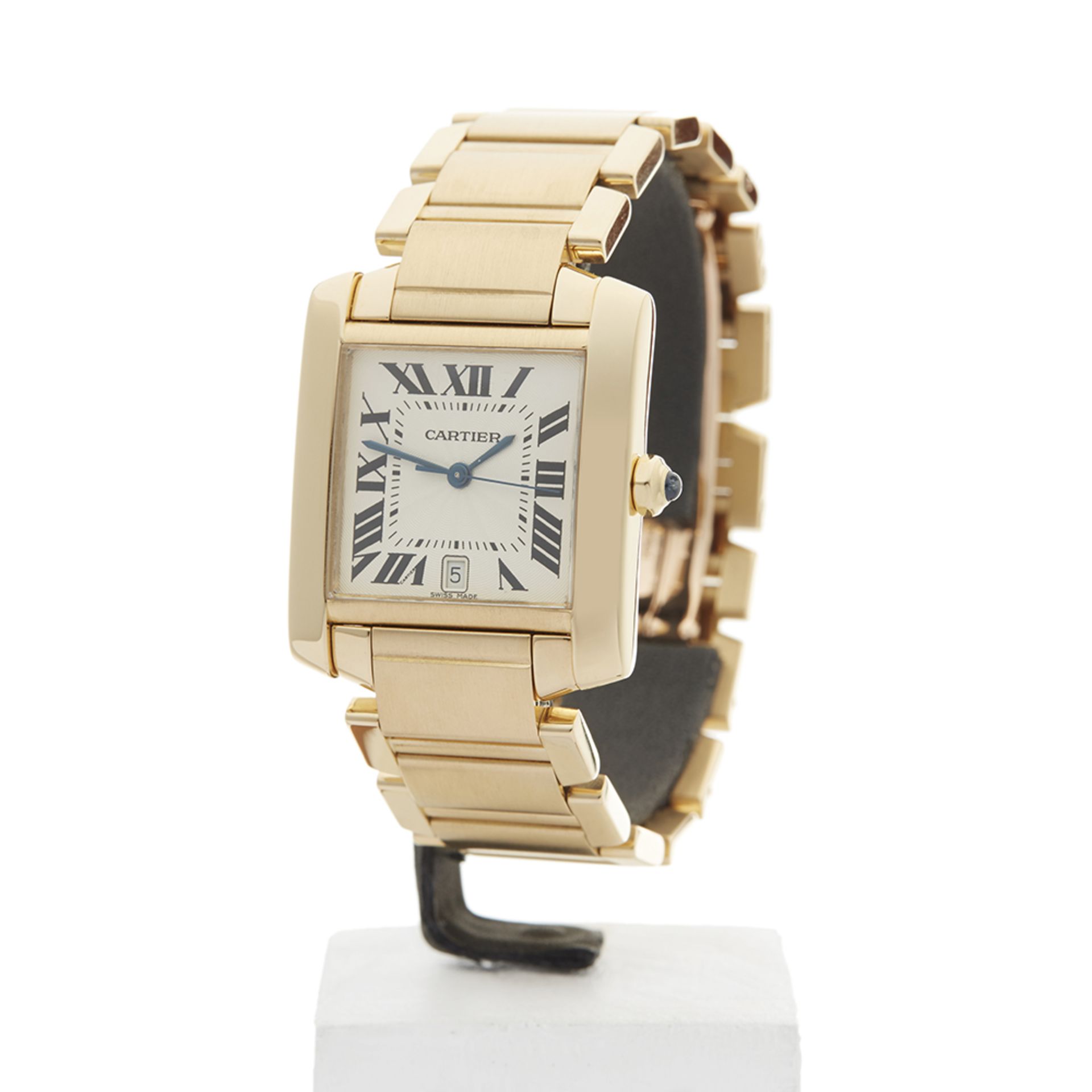 Cartier Tank Francaise 28mm 18k Yellow Gold - 1840 or W50001R2 - Image 3 of 8