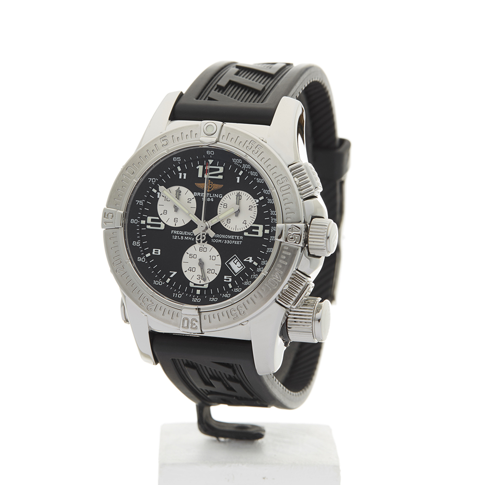 Breitling Emergency Chronograph 45mm Stainless Steel - A73321 - Image 3 of 9