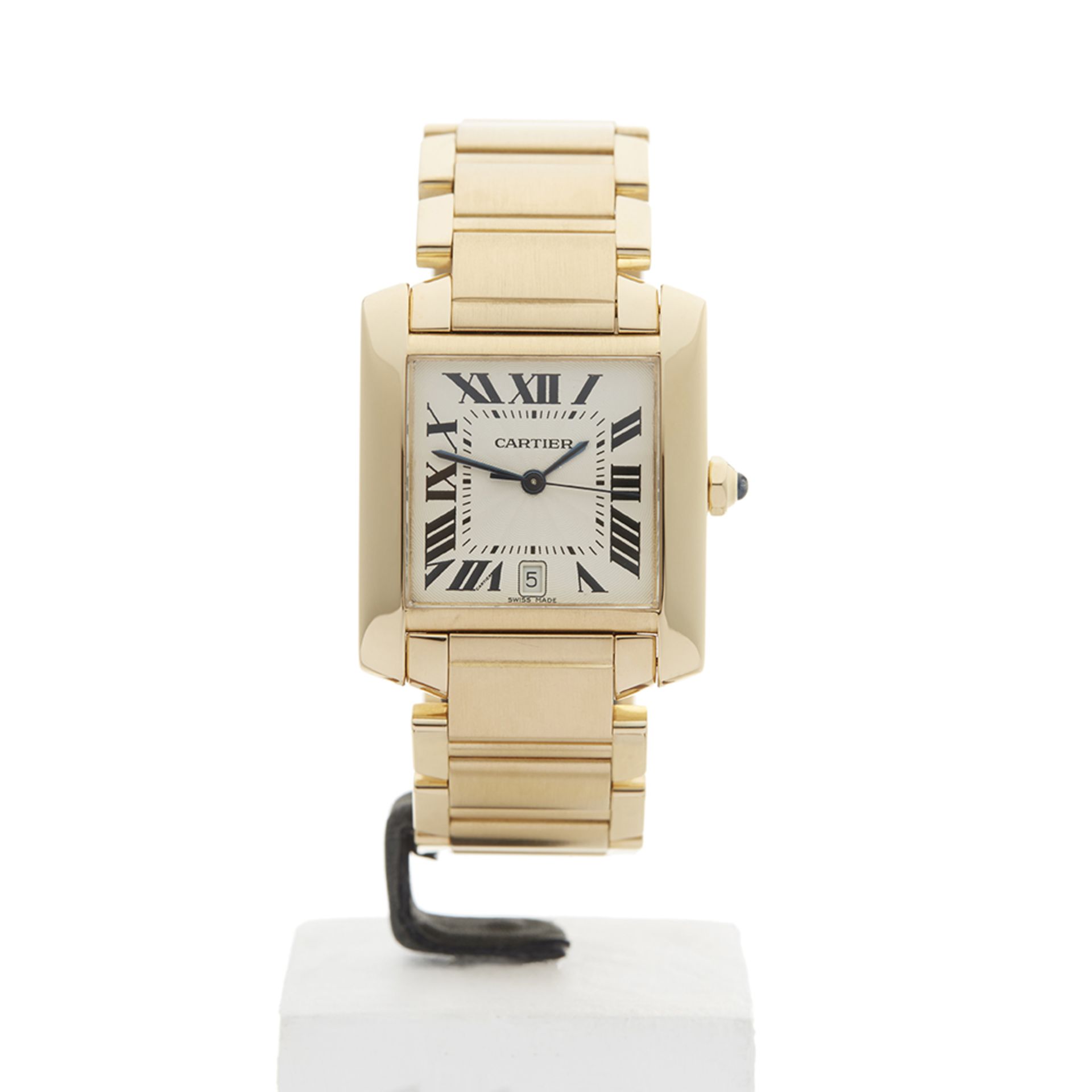 Cartier Tank Francaise 28mm 18k Yellow Gold - 1840 or W50001R2 - Image 2 of 8