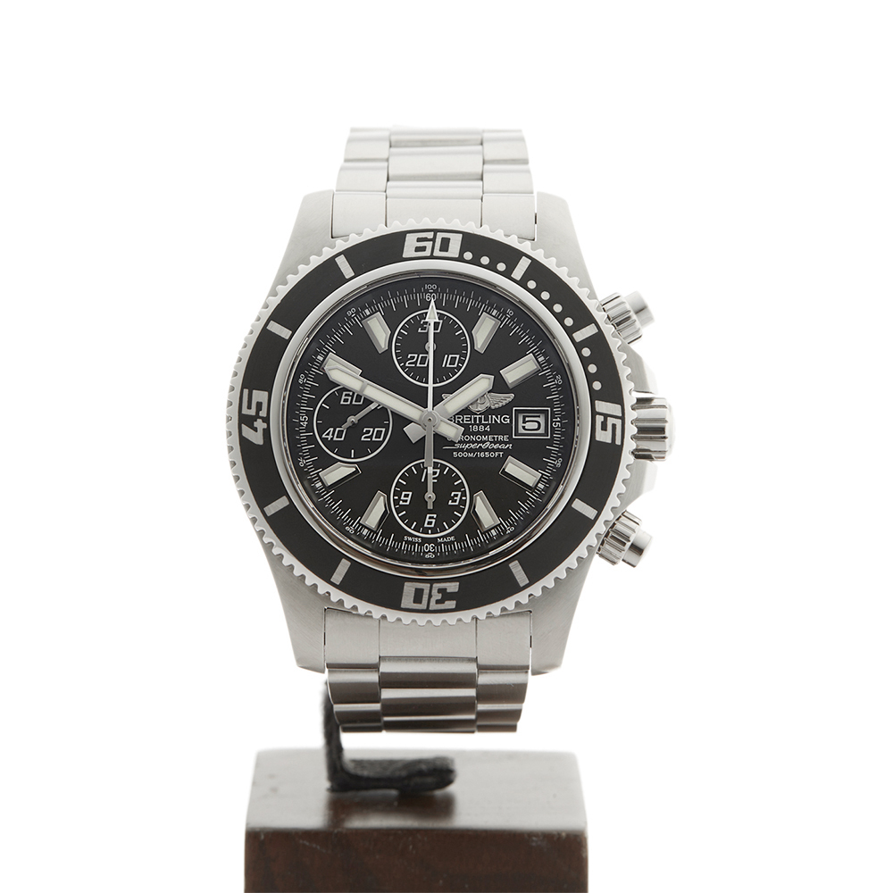 Breitling Superocean II Chronograph 43mm Stainless Steel - A1334102 - Image 2 of 9