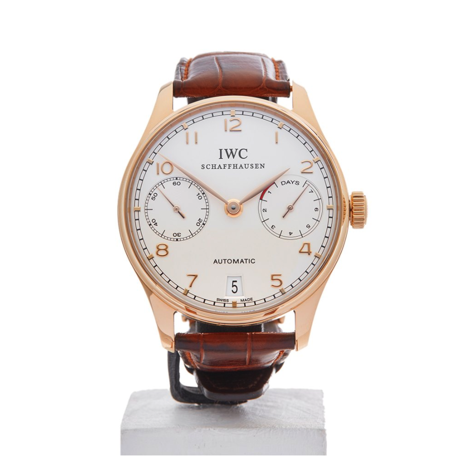 IWC Portuguese 42mm 18k Rose Gold - IW500113 - Image 7 of 9