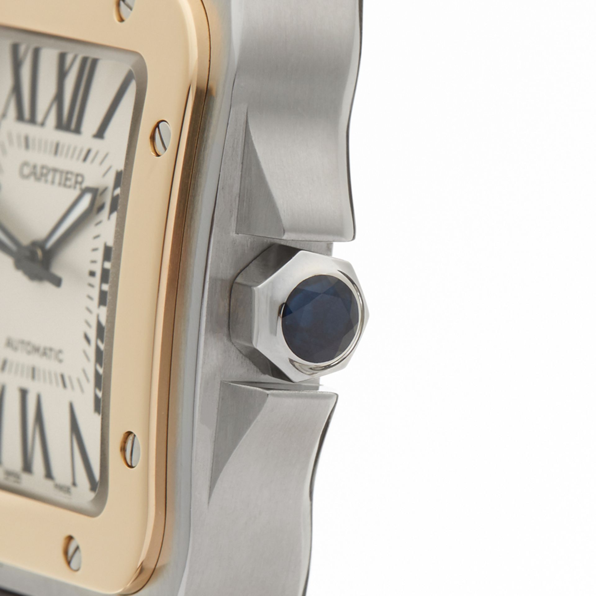 Cartier Santos 100 38mm Stainless Steel & 18k Yellow Gold - 2656 or W20077X7 - Image 4 of 9