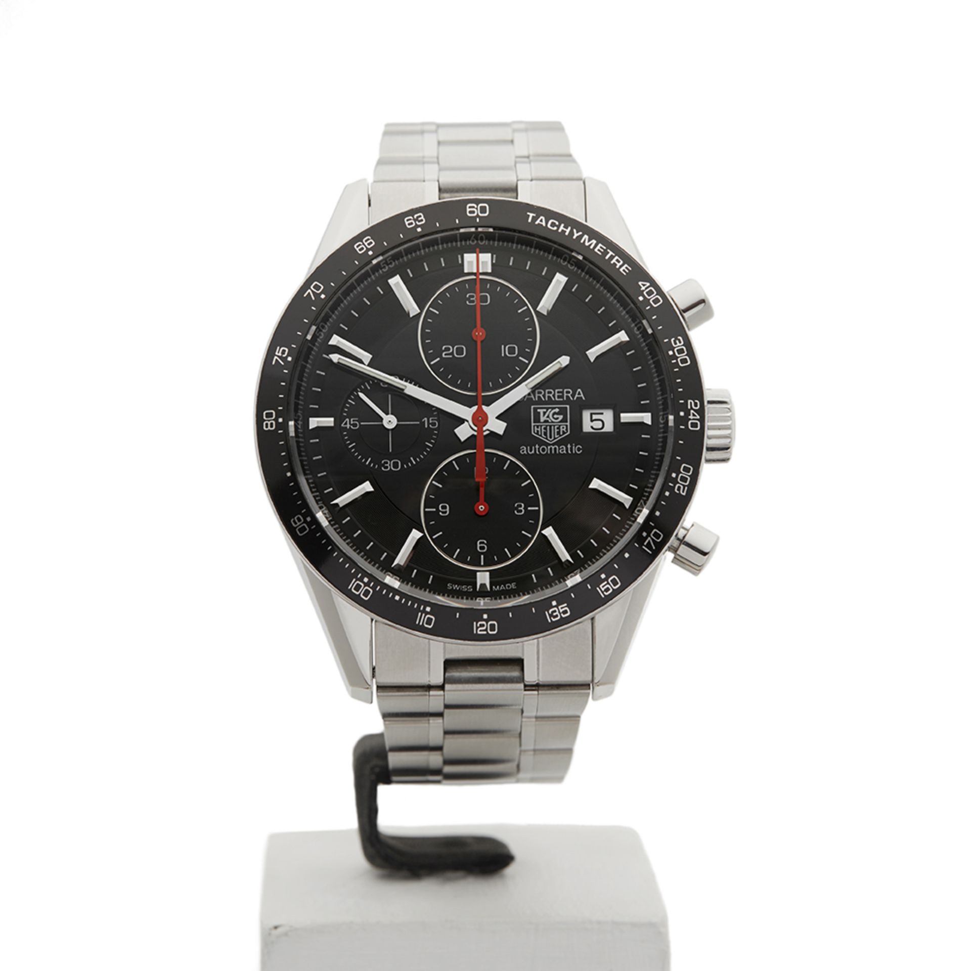 Tag Heuer Carrera Chronograph 41mm Stainless Steel - CV2014.BA0794 - Image 2 of 8