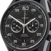 Tag Heuer Grand Carrera Flyback Chronograph 43mm PVD Coated Titanium - CAR2B80.FC6325
