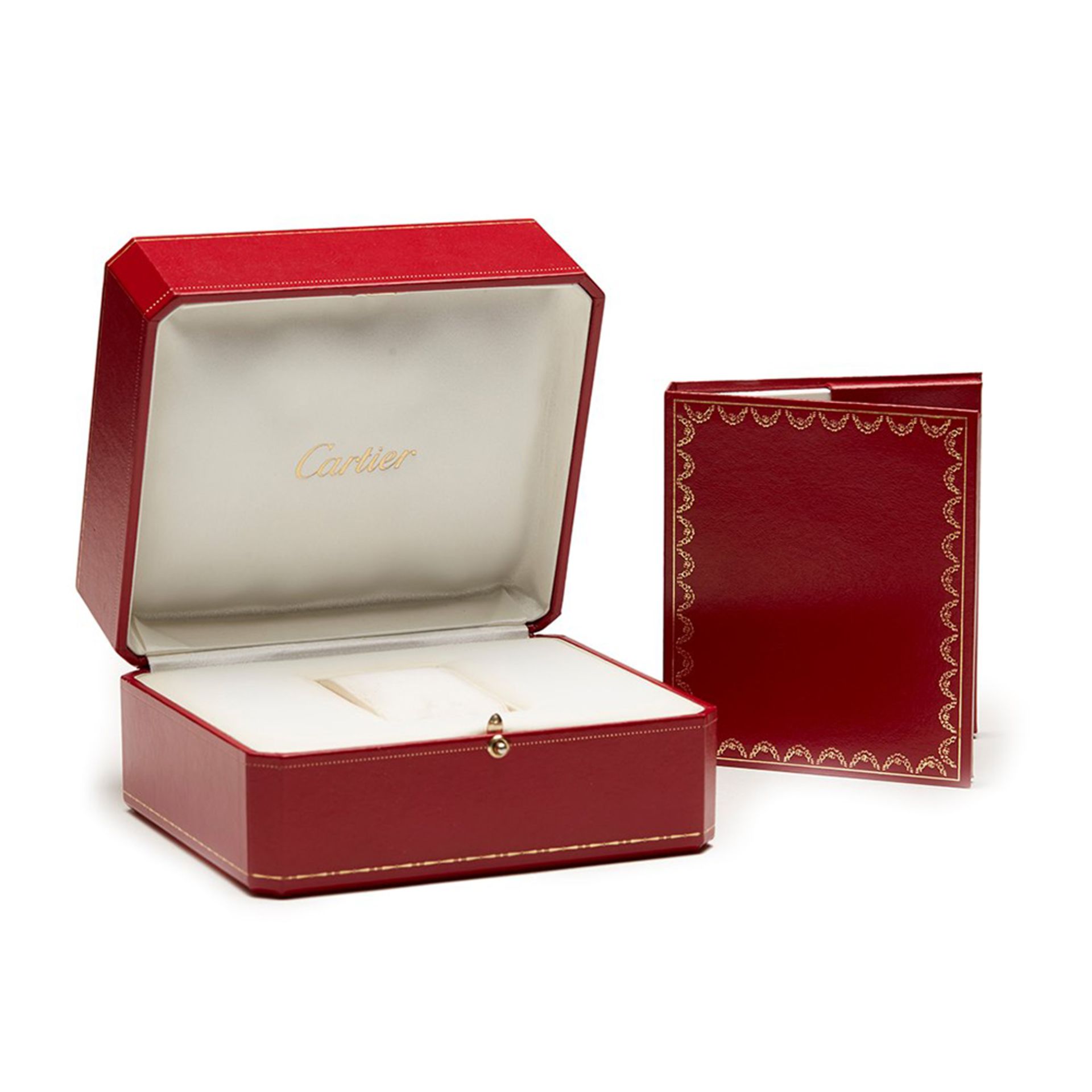 Cartier Baignoire Mini Original Diamond Bezel 18mm 18k White Gold - 2369 - Image 8 of 8